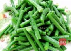 麻酱豇豆角的做法图解3