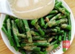 麻酱豇豆角的做法图解5