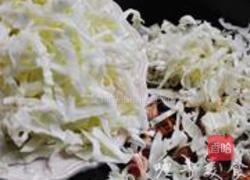 包菜炒粉丝的做法图解4