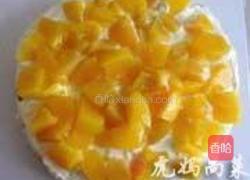 黄桃奶油蛋糕的做法图解4