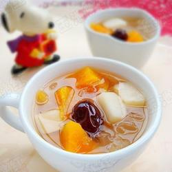 马蹄银耳木瓜糖水的做法[图]