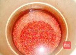 炼乳莲子红豆沙的做法图解2