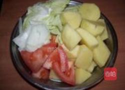 老汤涮生菜的做法图解2