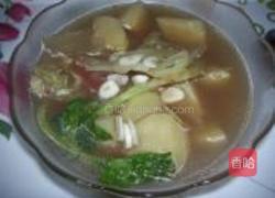 老汤涮生菜的做法图解3