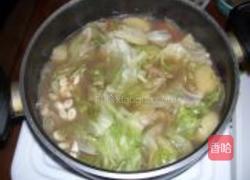 老汤涮生菜的做法图解4