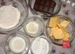 巧克力奶酥的做法图解1