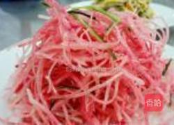糖醋心里美的做法图解9