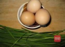 韭菜炒鸡蛋的做法图解1