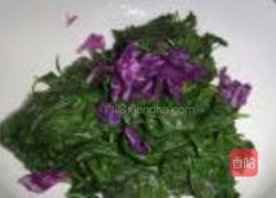 拌蒜泥空心菜叶的做法图解3