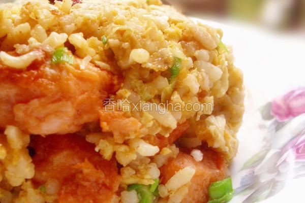 鸡丁蛋炒饭