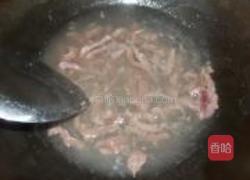 咸菜西芹炒牛肉的做法图解4