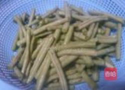 红油缸豆的做法图解2