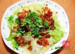 剁椒蒸包菜的做法图解5