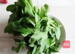 木耳炒菜心的做法图解2