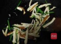 香干鸡丝炒蒜苗的做法图解7