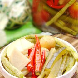 四川洗澡泡菜的做法[图]