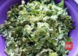 蒸芹叶的做法图解4