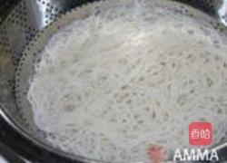 耗油鸡丝炒米粉的做法图解4