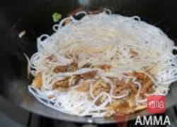 耗油鸡丝炒米粉的做法图解8