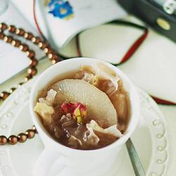 雪梨玫瑰露的做法[图]