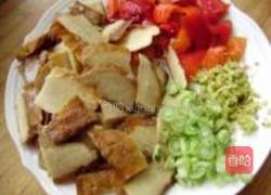 白菜烧豆干的做法图解2