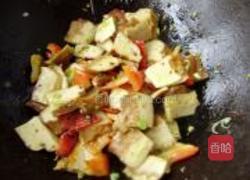 白菜烧豆干的做法图解4