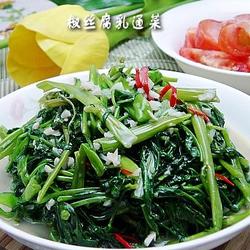 椒丝腐乳通菜的做法[图]