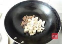 香菜肉末豆腐的做法图解6
