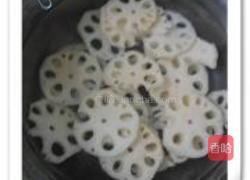 莲藕彩椒的做法图解3