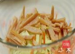 三丝炒面的做法图解3