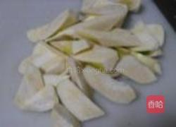 糖醋茭白的做法图解2