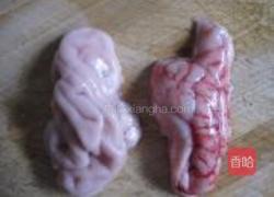 天麻蒸猪脑的做法图解1