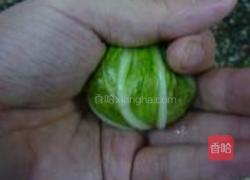虾肉白菜包的做法图解4