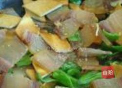 腊肉炒香干的做法图解11