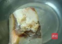 腊肉炒香干的做法图解2