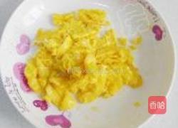青菜蛋炒饭的做法图解8