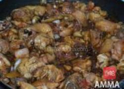 豆瓣酱烧鸡块儿的做法图解5