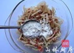 辣蒸牛肉萝卜丝的做法图解3