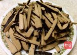 素炒香干的做法图解2