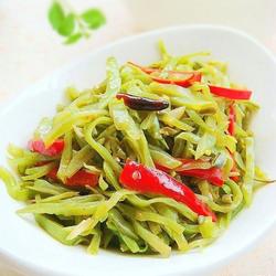 清炒扁豆丝的做法[图]