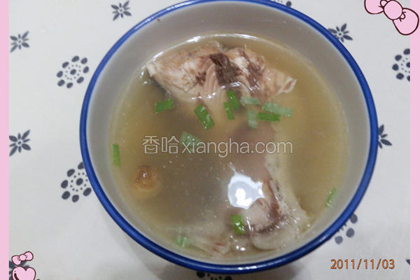 沙参玉竹鱼尾汤