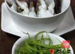 葱油倒立蟹的做法图解1