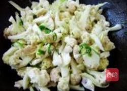 丝瓜烧菜花的做法图解5