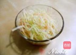 炝拌双丝的做法图解1