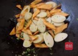 火腿肠炒扁豆的做法图解4