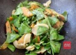 火腿肠炒扁豆的做法图解8