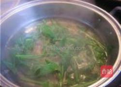 龙须菜清汤的做法图解2