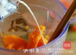 雪莲子南瓜羹的做法图解4