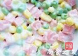 三色沙拉的做法图解3
