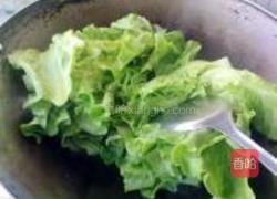 蒜蓉炒生菜的做法图解4